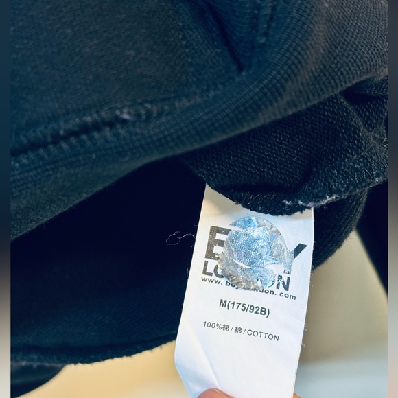 Boy London Gold Embroidered Eagle Black Hoodie Medium - Picture 7 of 10